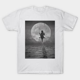 Girl on swing T-Shirt